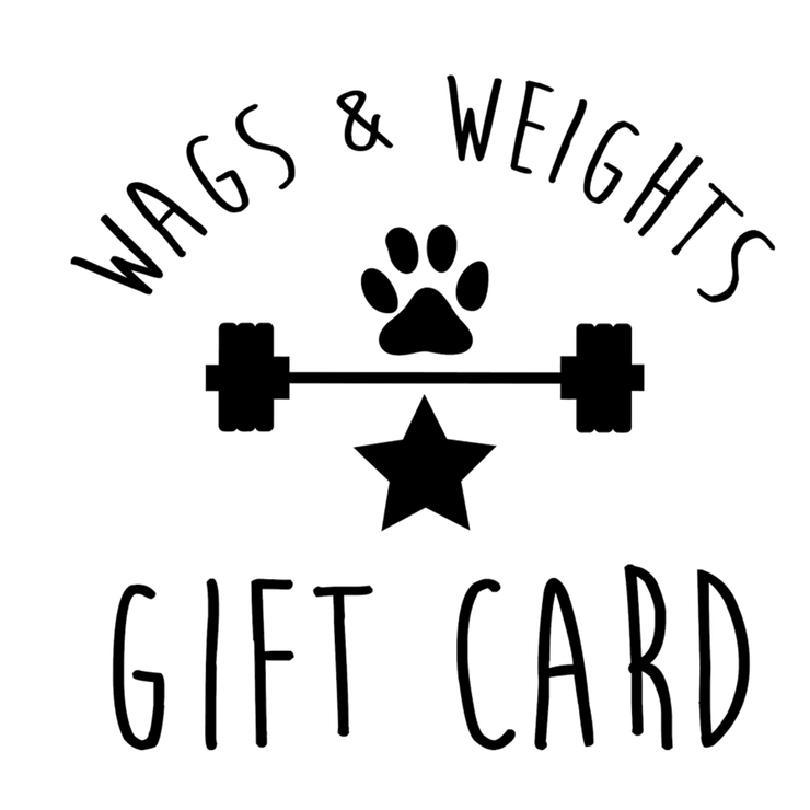 wags & weights gift card