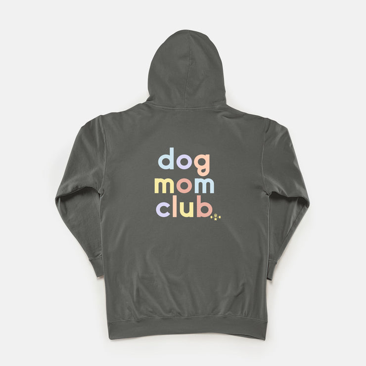 dog mom club lightweight hoodie