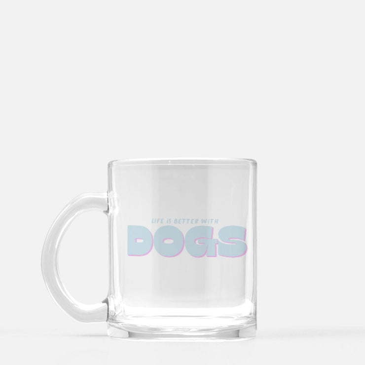 better life with dogs mug