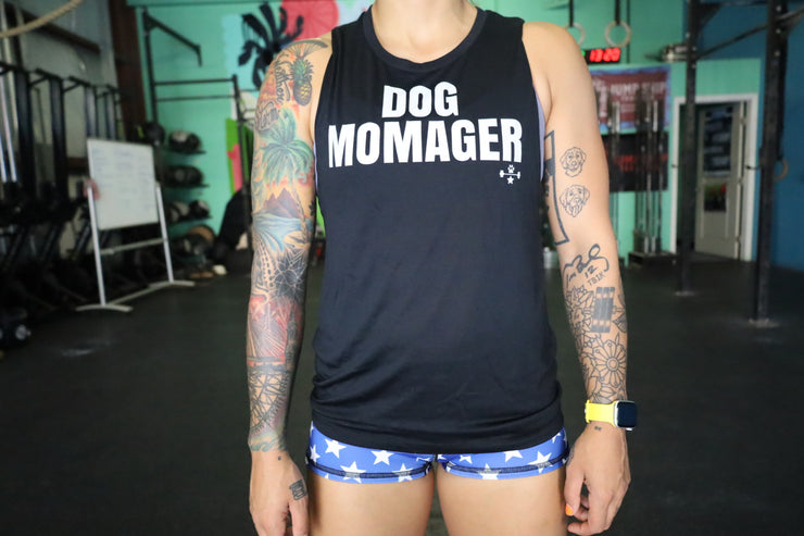 dog momager muscle tank